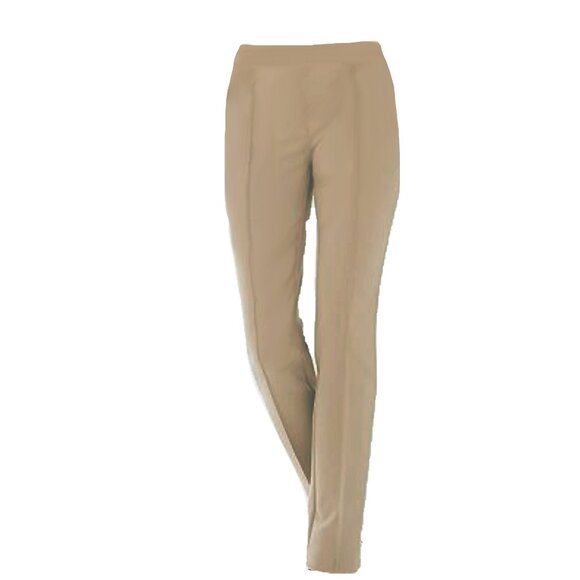 So Slimming by Chico’s Women’s Tan Pull On Stretch Pants Size 3 (XL/16) - Picture 1 of 5